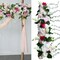 Kitcheniva Artificial Silk Rose Flower Wall Backdrop